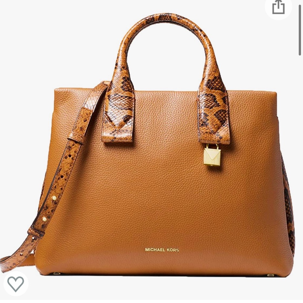 Michael Kors Large Leather Rollins Bag